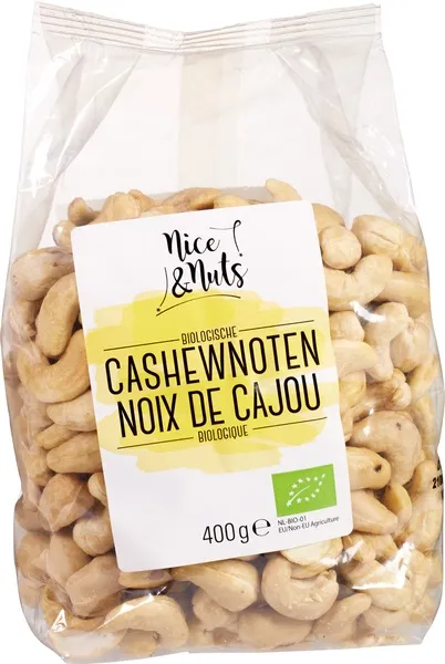 Nice & Nuts Cashewnoten (400 gr)