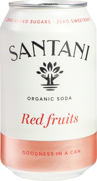 Santani Frisdrank Rode Vruchten (330 ml)
