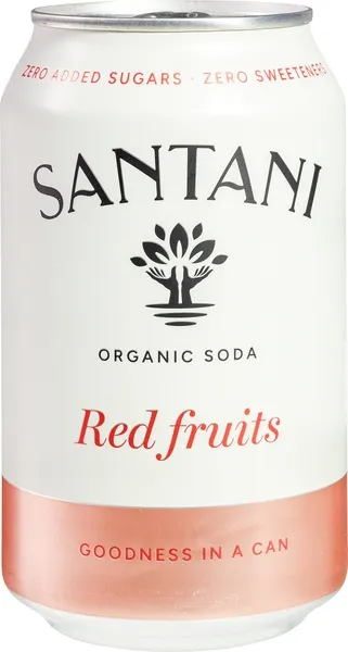 Santani Frisdrank Rode Vruchten (330 ml)