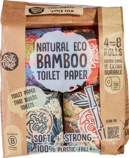 The Good Roll Toiletpapier Met Wikkel (4 stuks)