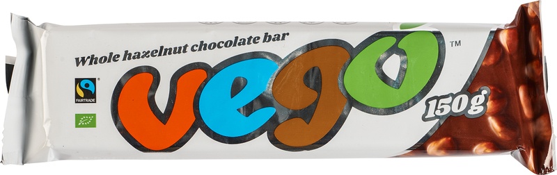 Vego Chocolate-Bar Hazelnut Vegan (150 gr)