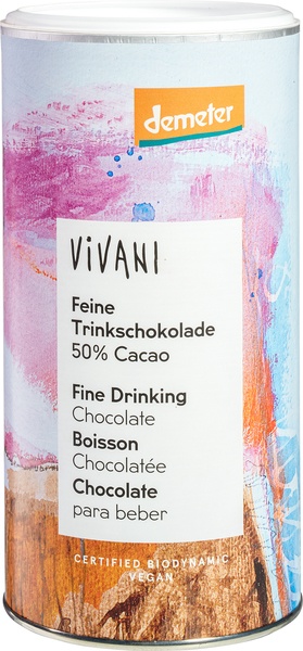 Vivani Hot-Chocolate Puur 50% (300 gr)