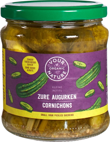 Your Organic Nature Augurken Zuur (330 gr)
