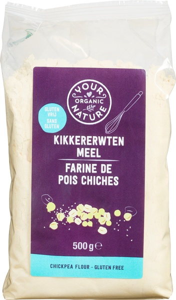 Your Organic Nature Kikkererwtenmeel (500 gr)