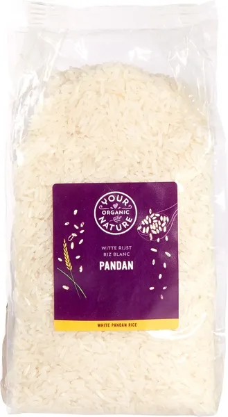 Your Organic Nature Pandanrijst Wit (800 gr)