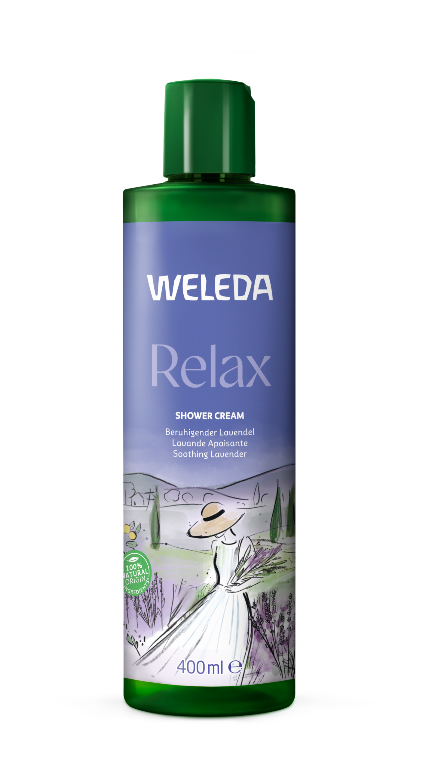 Weleda Relax Douchecreme Lavendel (400 ml)