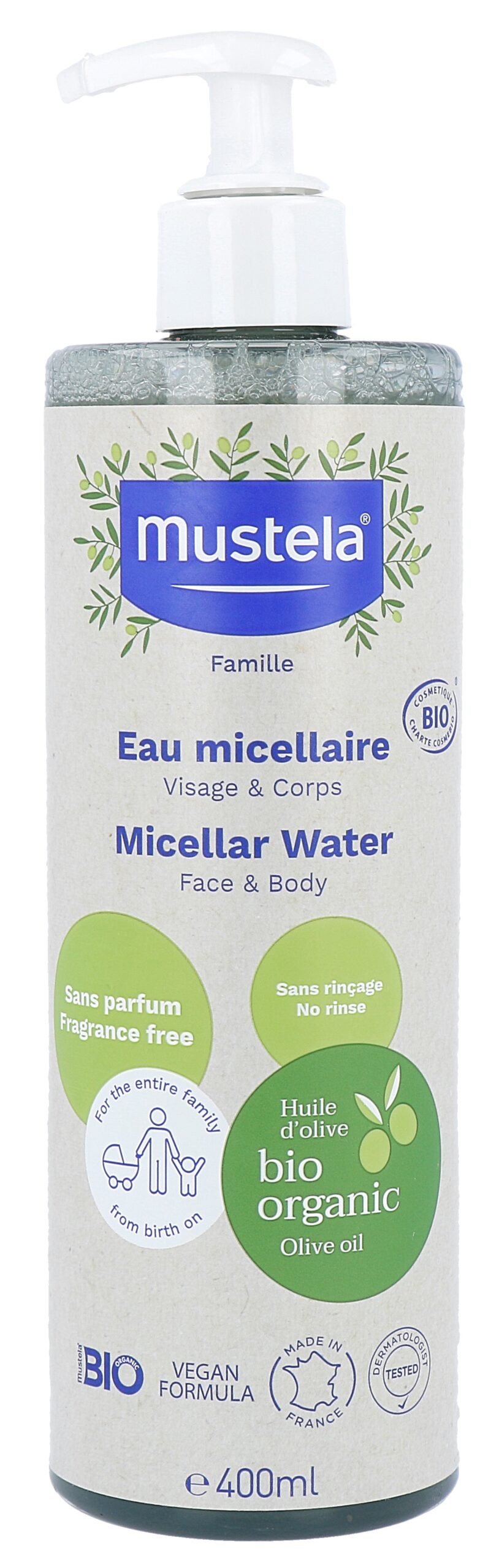 Mustela Bio Micellair Water (400 ml)