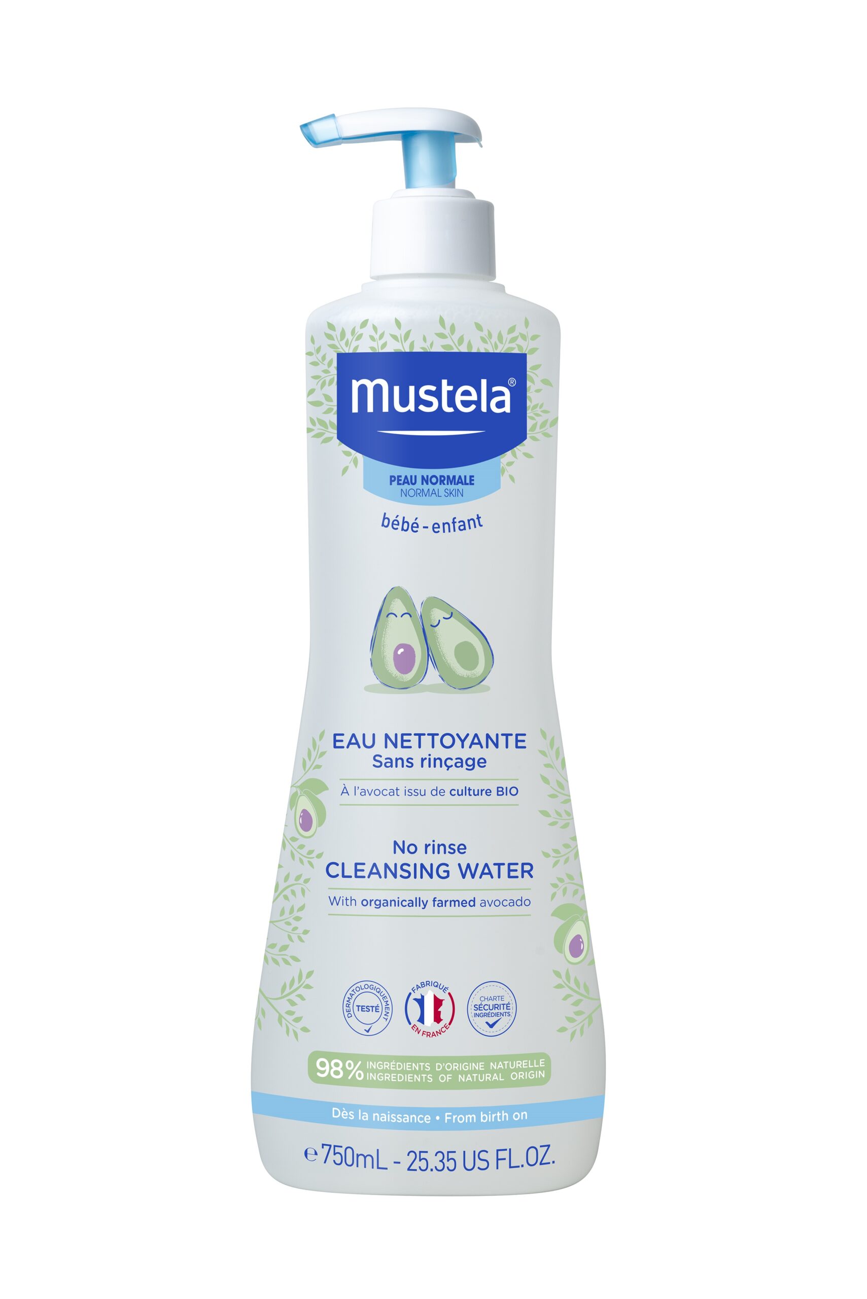 Mustela Reinigend Water (750 ml)