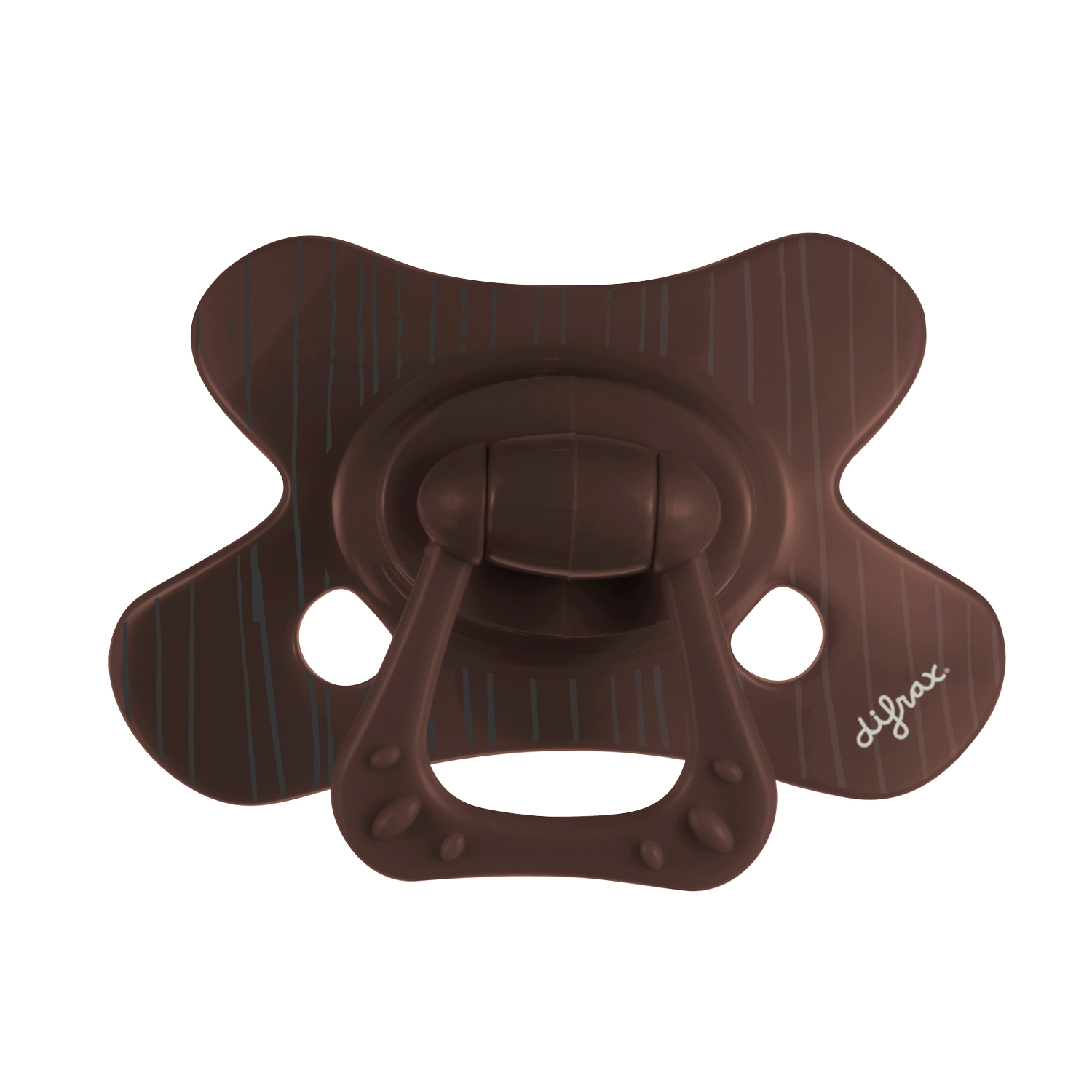 Difrax Fopspeen Natural 18+ maand Chocolate (1 stuk)