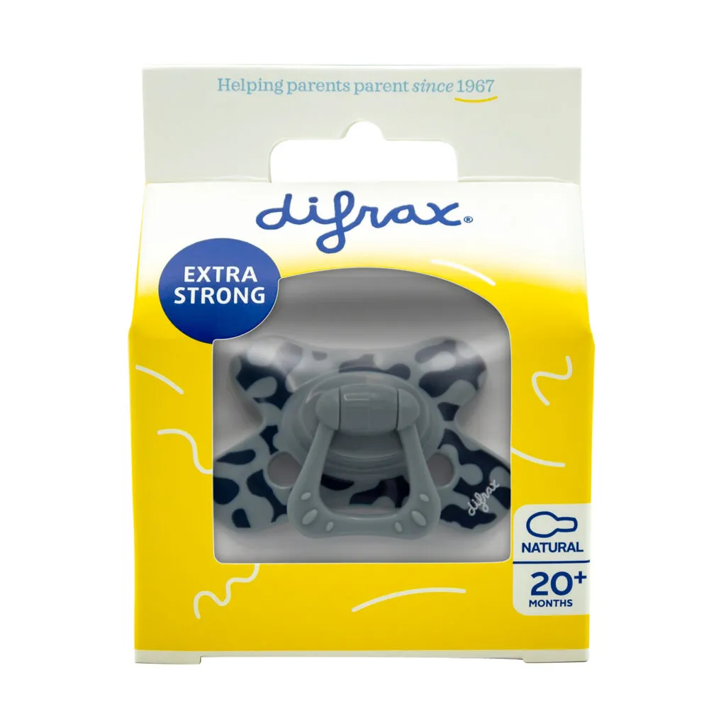 Difrax Fopspeen Natural 18+ maand Stone Stains (1 stuk)