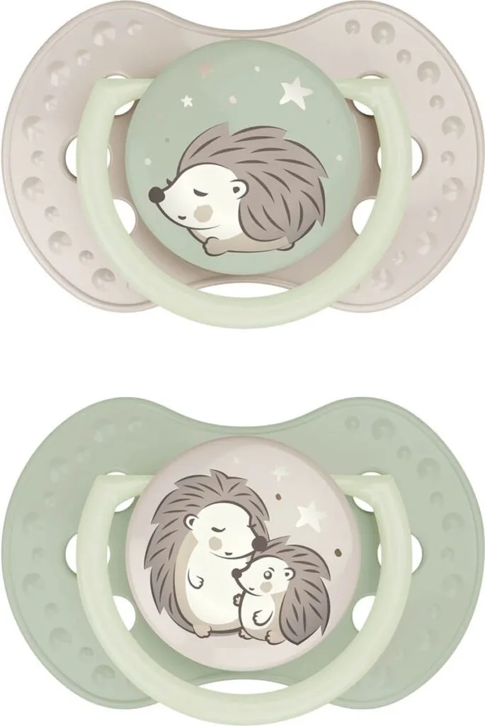 Difrax Lovi Fopspeen 6-18 maand Uni (2 stuk)