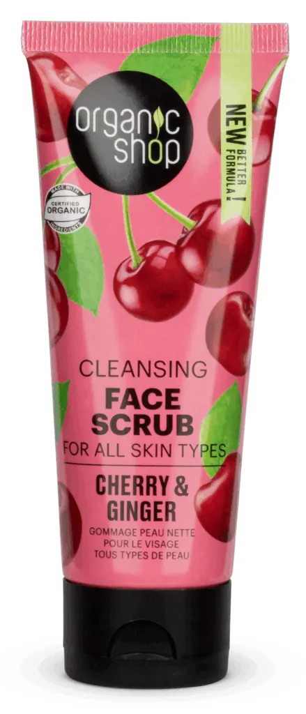 Organic Shop Face Scrub Cherry (75 ml)