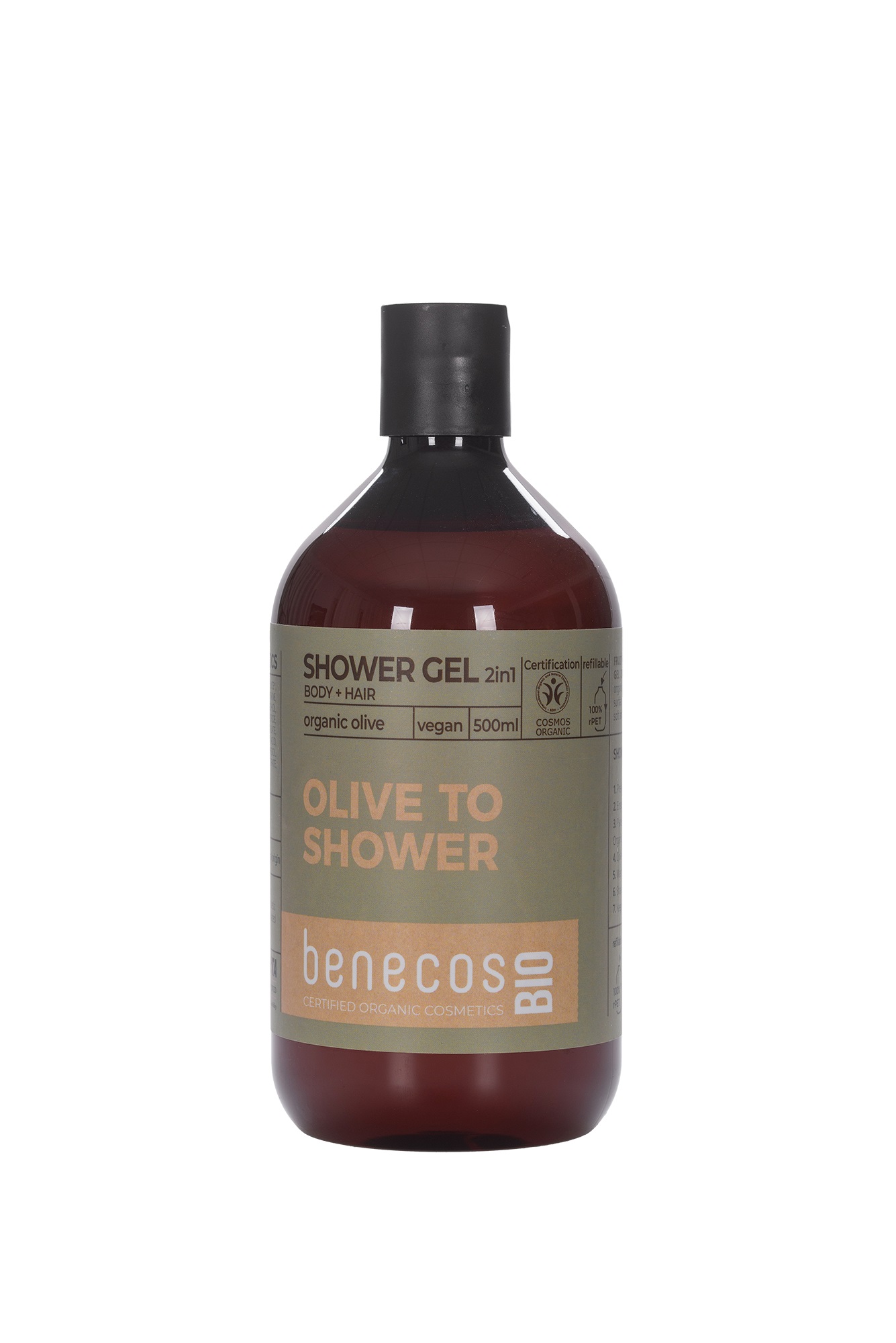Benecos Bio Douchegel 2in1 Olive (500 ml)