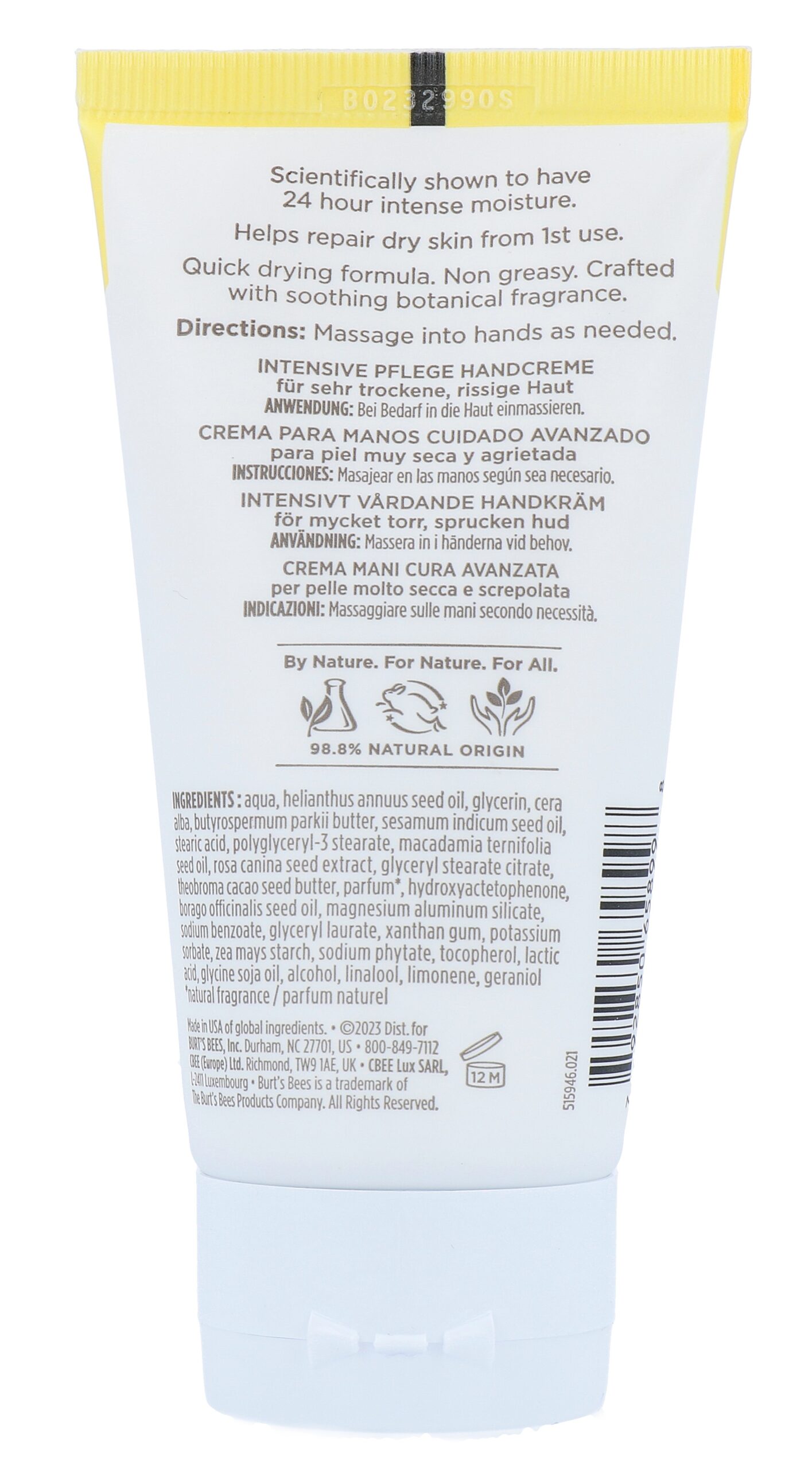 Burts Bees Handcreme Advanced Care (71 gr)