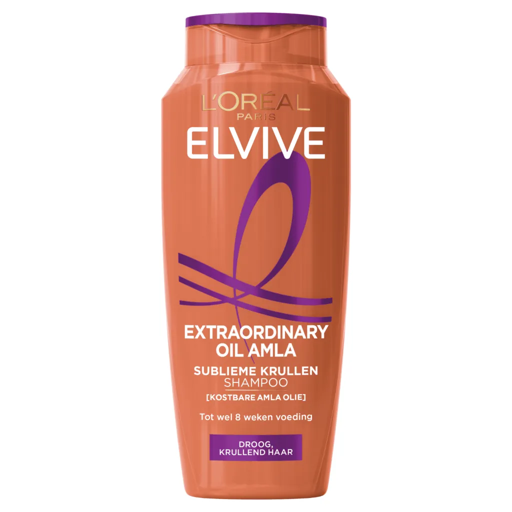 Elvive Shampoo Extraordinary Oil Krulverzorging (250 ml)