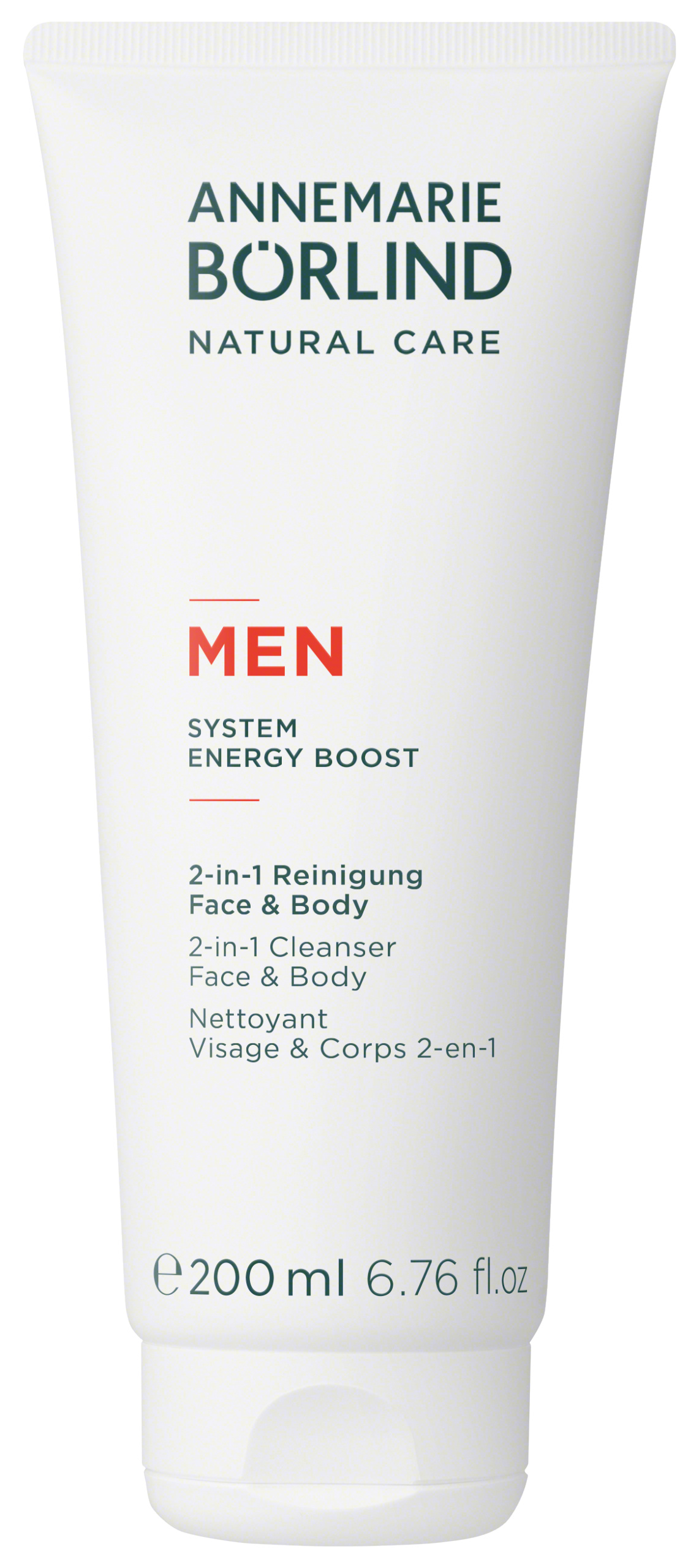 ANNEMARIE BÖRLIND Men 2-In-1 Cleanser Face & Body (200 ml)