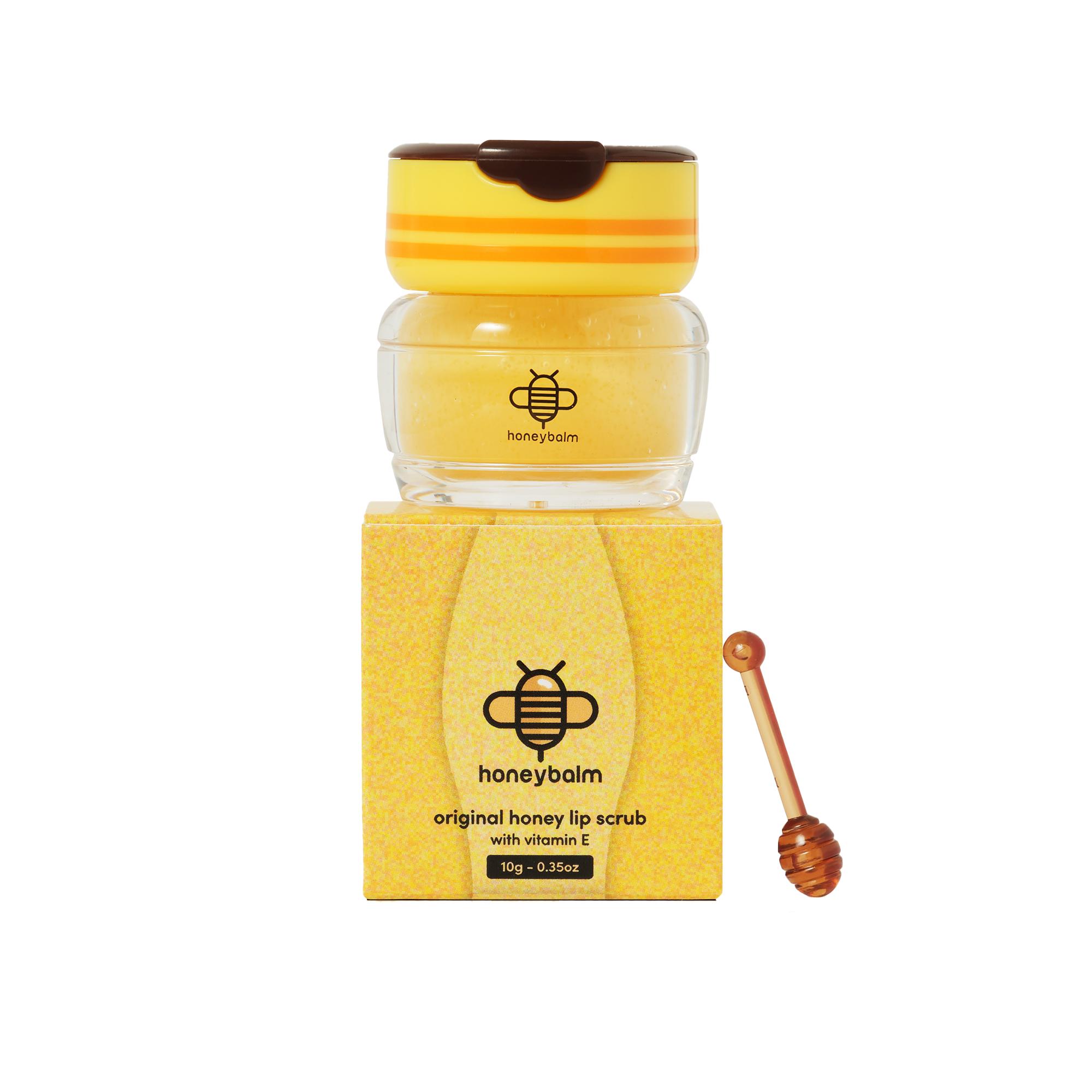 Honeybalm Lipscrub Honey (1 stuk)
