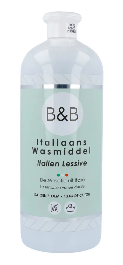 B&B Italiaans Wasmiddel Katoen Bloem (1000 ml)