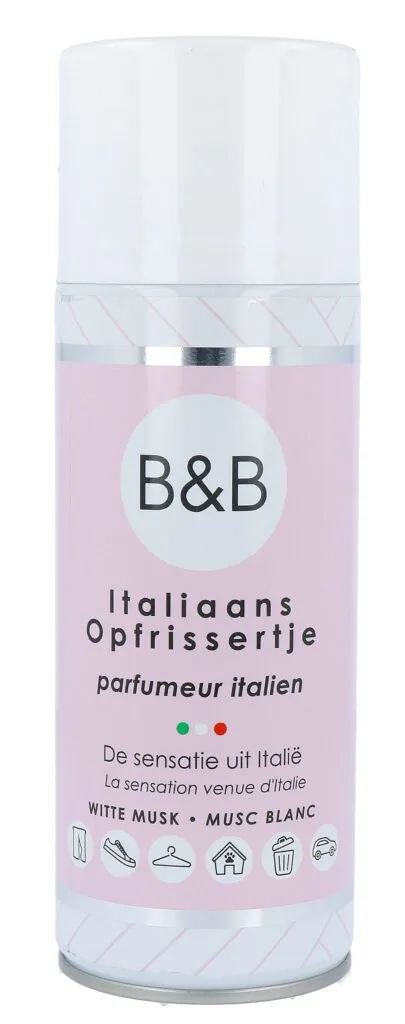 B&B Italiaans Opfrissertje Witte Musk (400 ml)