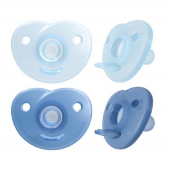 Avent Fopspeen 0-6M Soothie Blauw/Paars (2 stuks)