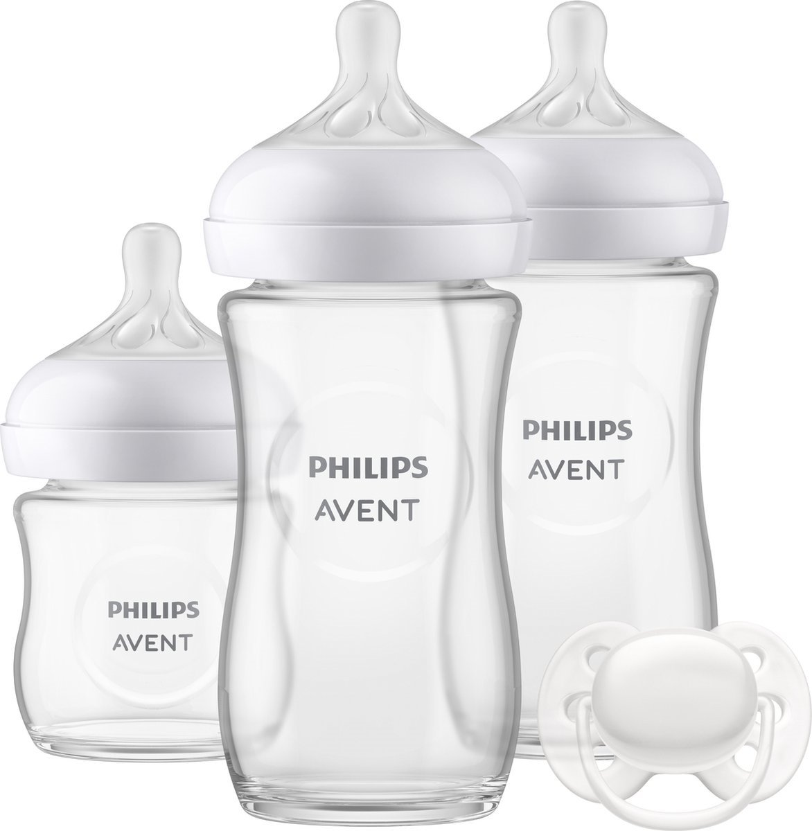 Avent Starterset Natural 3.0 Fles Glas (1 stuk)