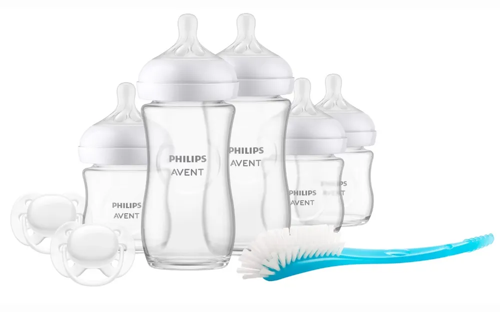 Avent Starterset Natural 3.0 Fles Glas (5 stuks)