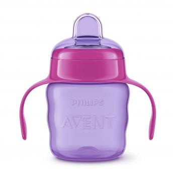 Avent Tuitbeker 6M+ Roze/Paars (1 stuk)