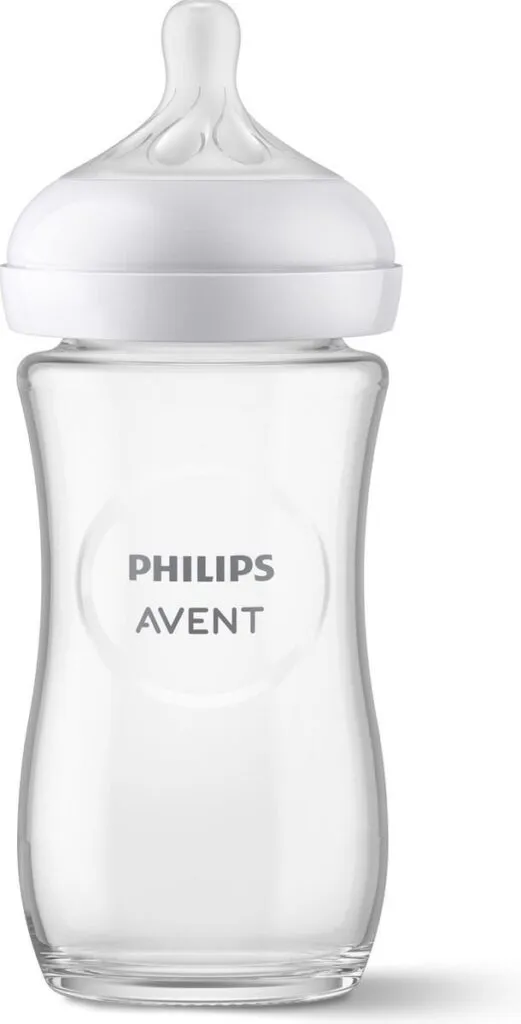 Avent Zuigfles Natural 3.0 Glas 240 ml (1 stuk)