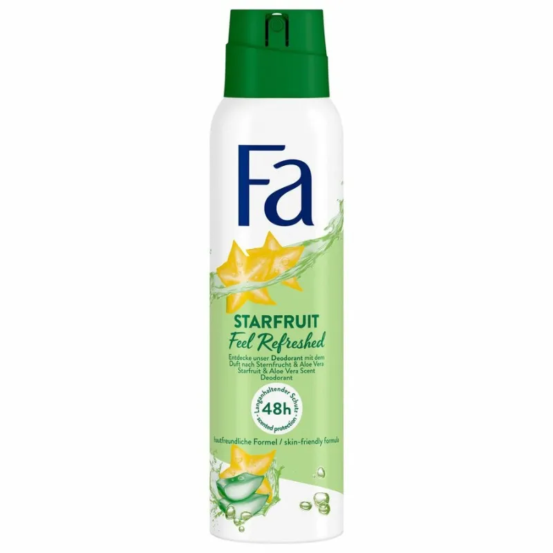 Fa Deo Spray Starfruit Feel Refreshed (150 ml)