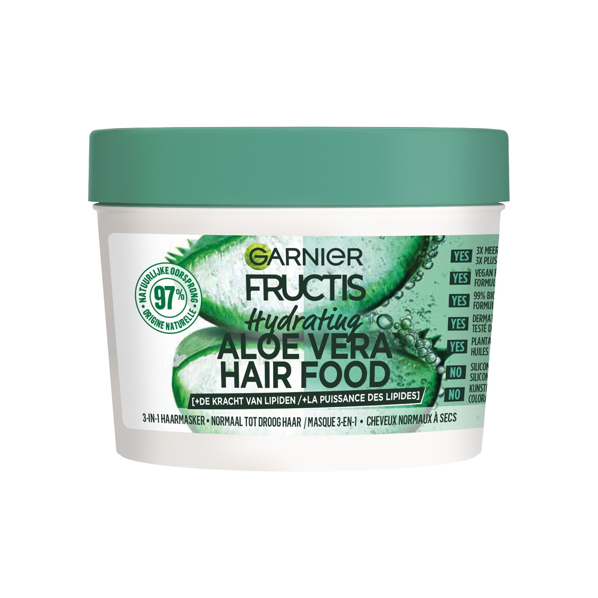Garnier Fructis Masker Hair Food Aloe Vera (400 ml)