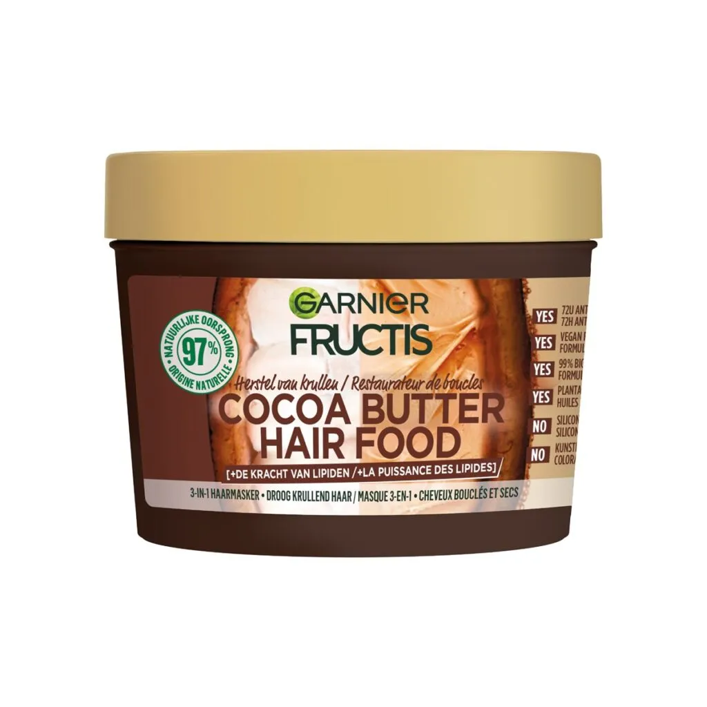 Garnier Fructis Masker Hair Food Cocoa Butter (400 ml)