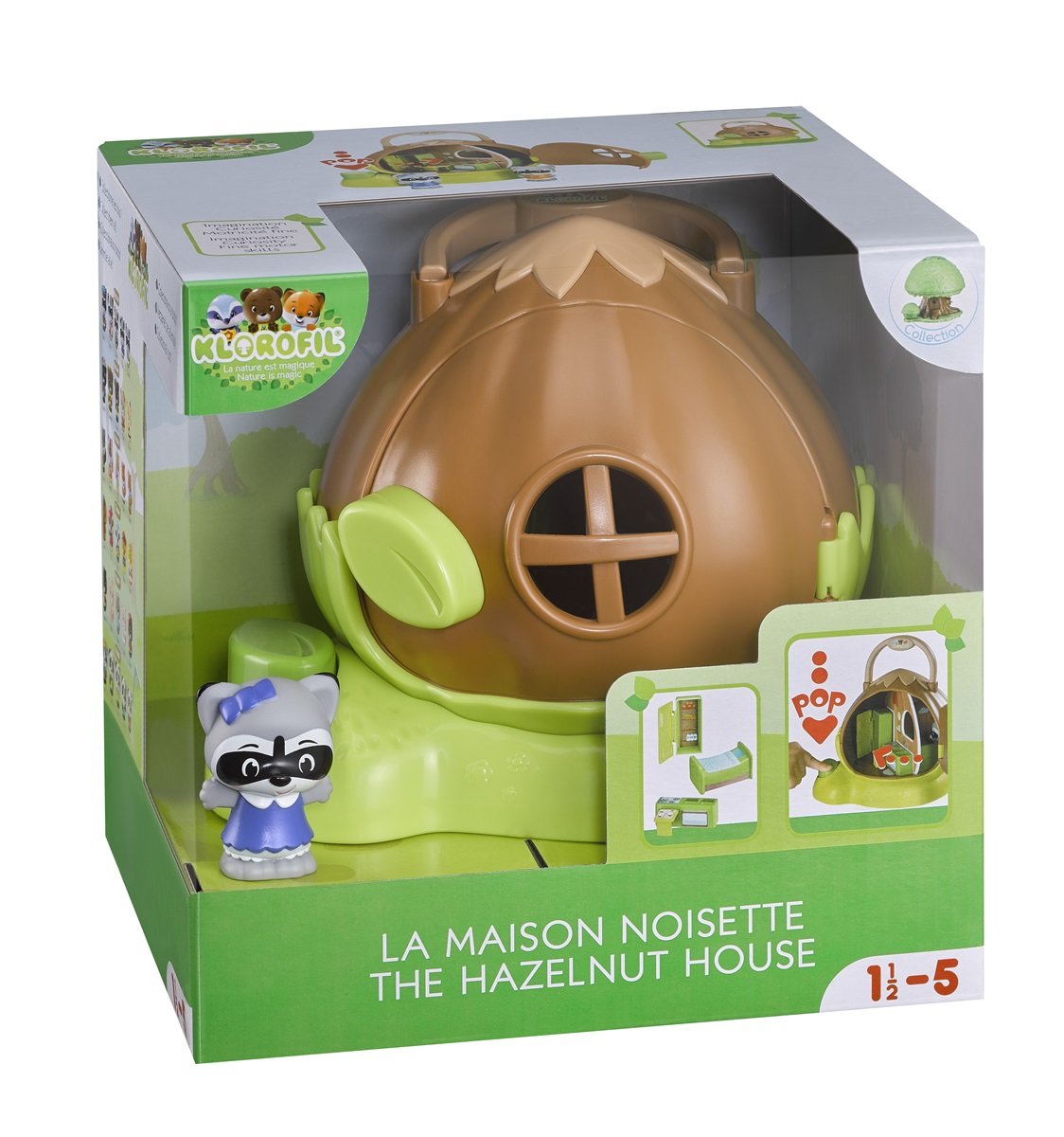 Klorofil Speelset Het Hazelnoothuis (1 set)