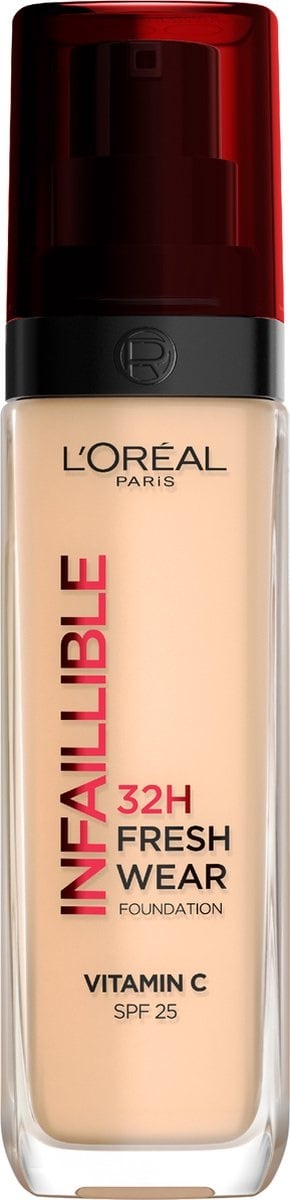 L'Oréal Foundation Infail Fresh Wear 100 Linen (1 stuk)