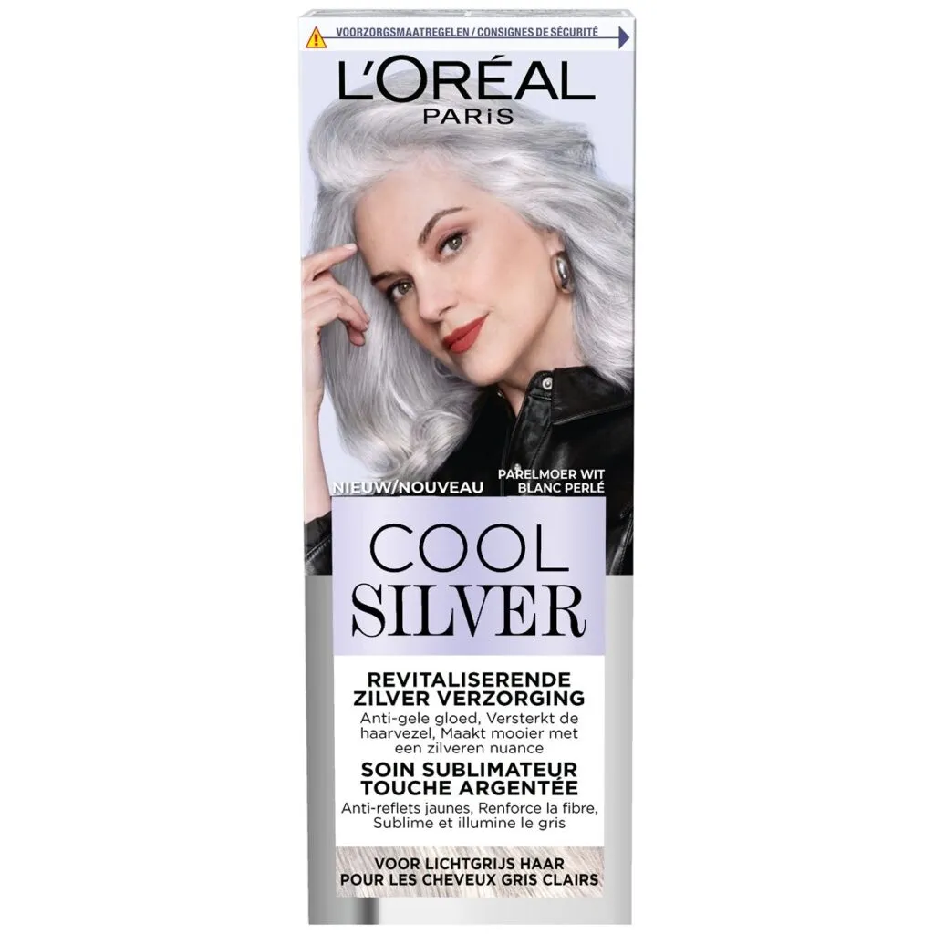 L'Oréal Kleurcreme Cool Silver 2 Parelmoer Wit (1 stuk)