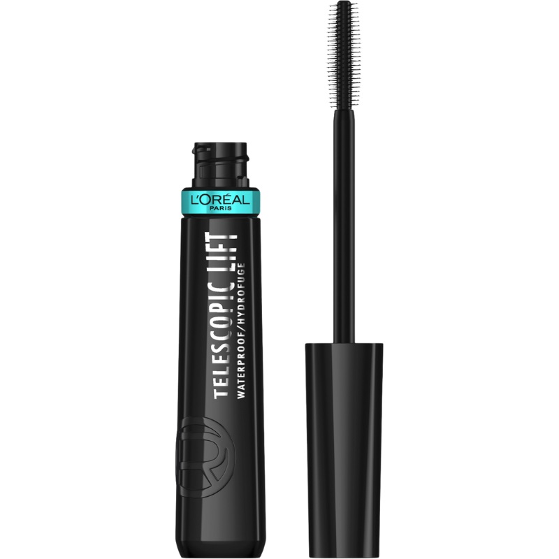 L'Oréal Mascara Telescopic Lift Black Waterproof (1 stuk)