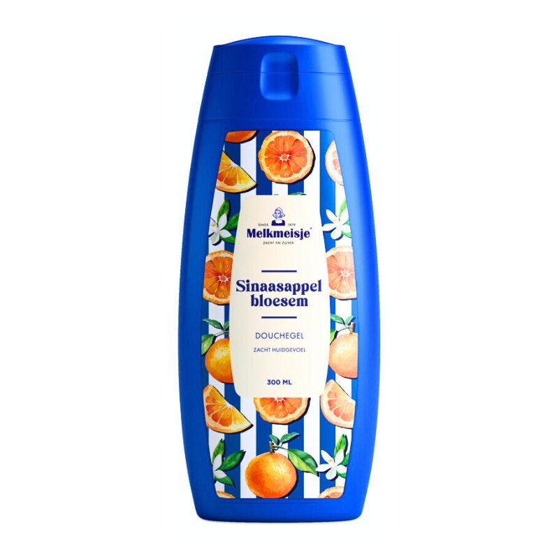 Melkmeisje Bad & Douche Creme Sinaasappel (300 ml)