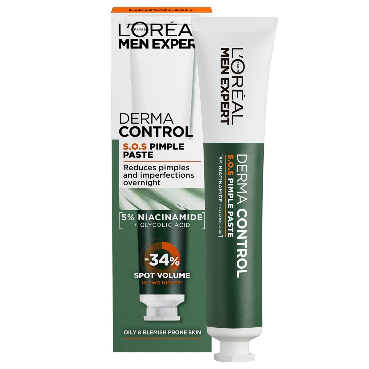L'Oréal Men Expert Derma Control Sos Pimple Paste (45 ml)