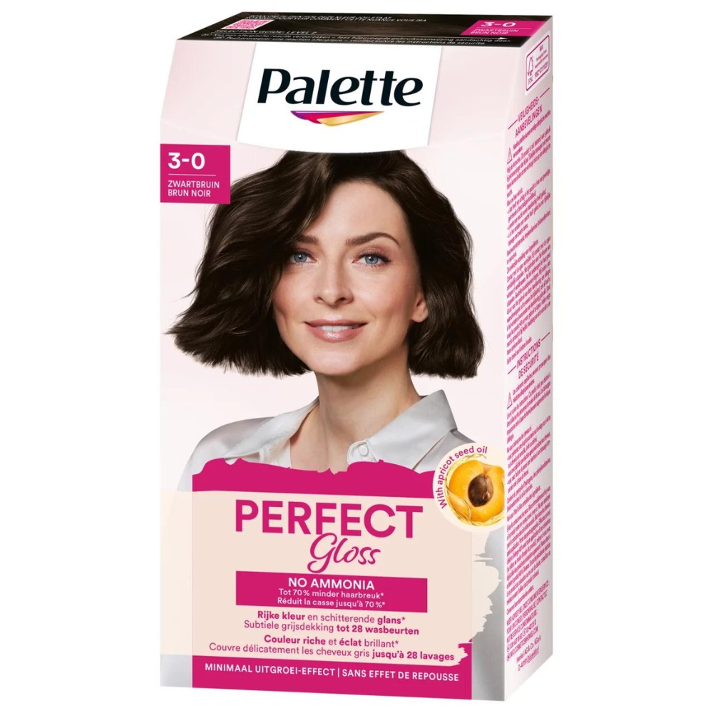 Poly Palette Perfect Gloss 3-0 Zwartbruin (1 stuk)
