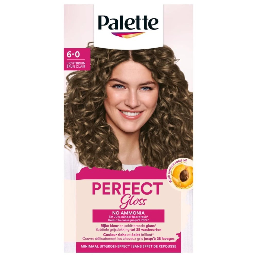 Poly Palette Perfect Gloss 6-0 Lichtbruin (1 stuk)