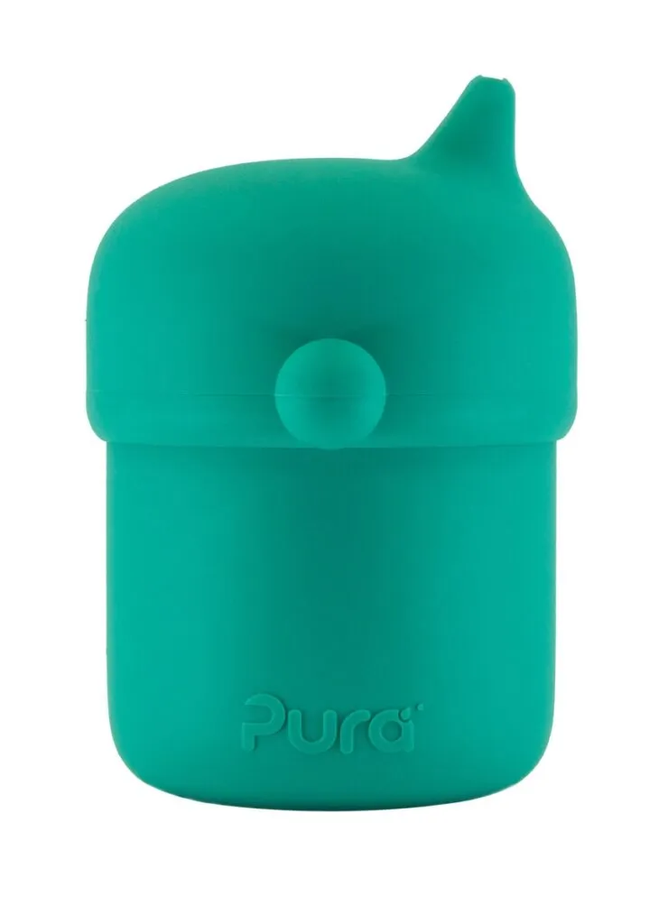 Pura My-My Silicone Sippy Cup Mint (1 stuk)