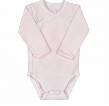 Sophie De Giraf Overslag Romper 54Cm Roze (1 stuk)