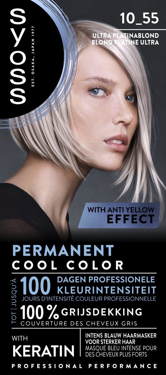 Syoss Colors 10-55 Ultra Platinablond (1 stuk)