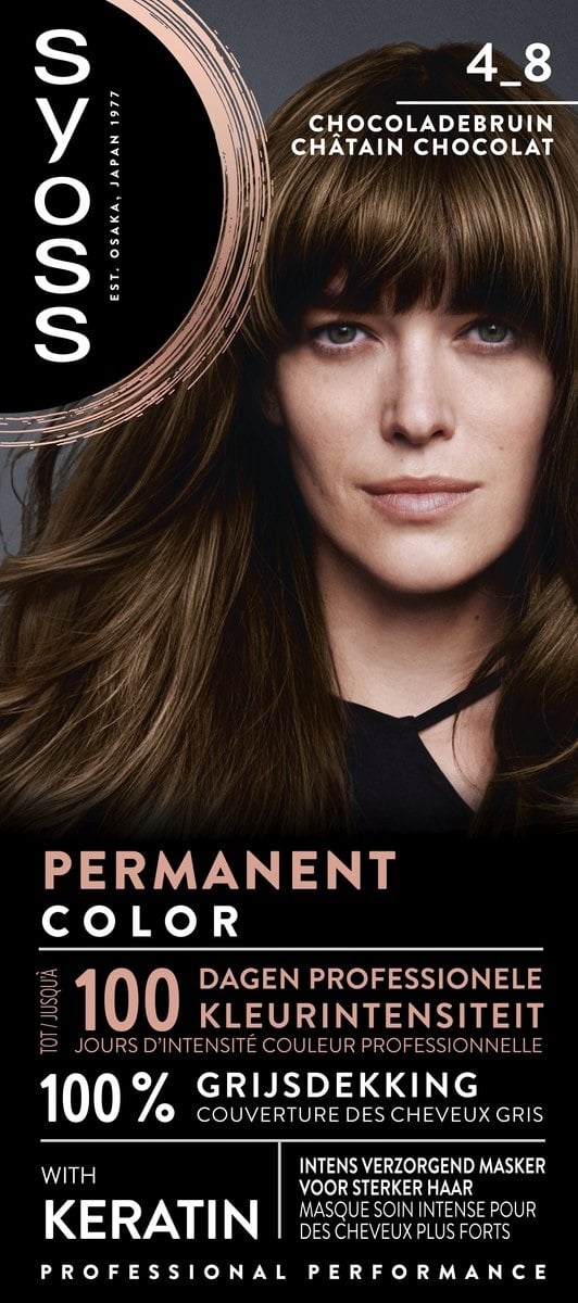 Syoss Colors 4-8 Chocoladebruin (1 Stuk)