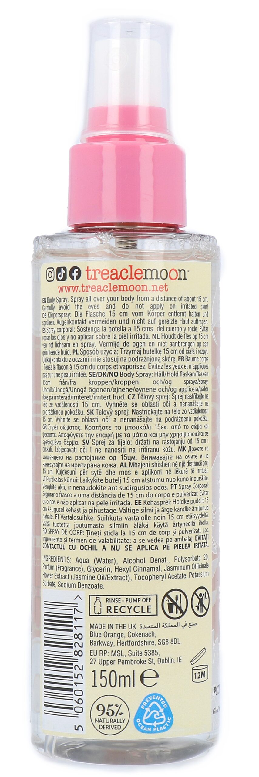 Treaclemoon Love Rouge Body Mist (150 ml) - image 2
