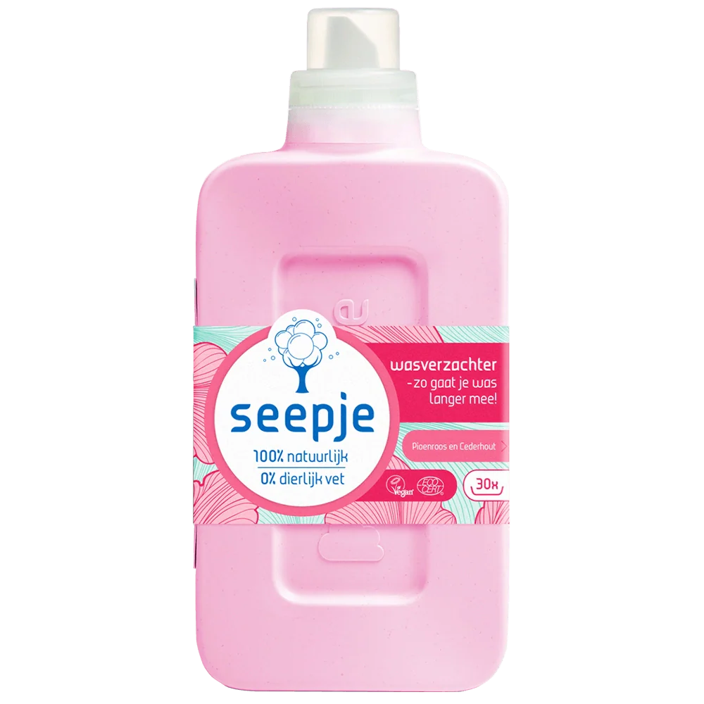 Seepje Wasverzachter Pioenroos En Cederhout (750 ml)