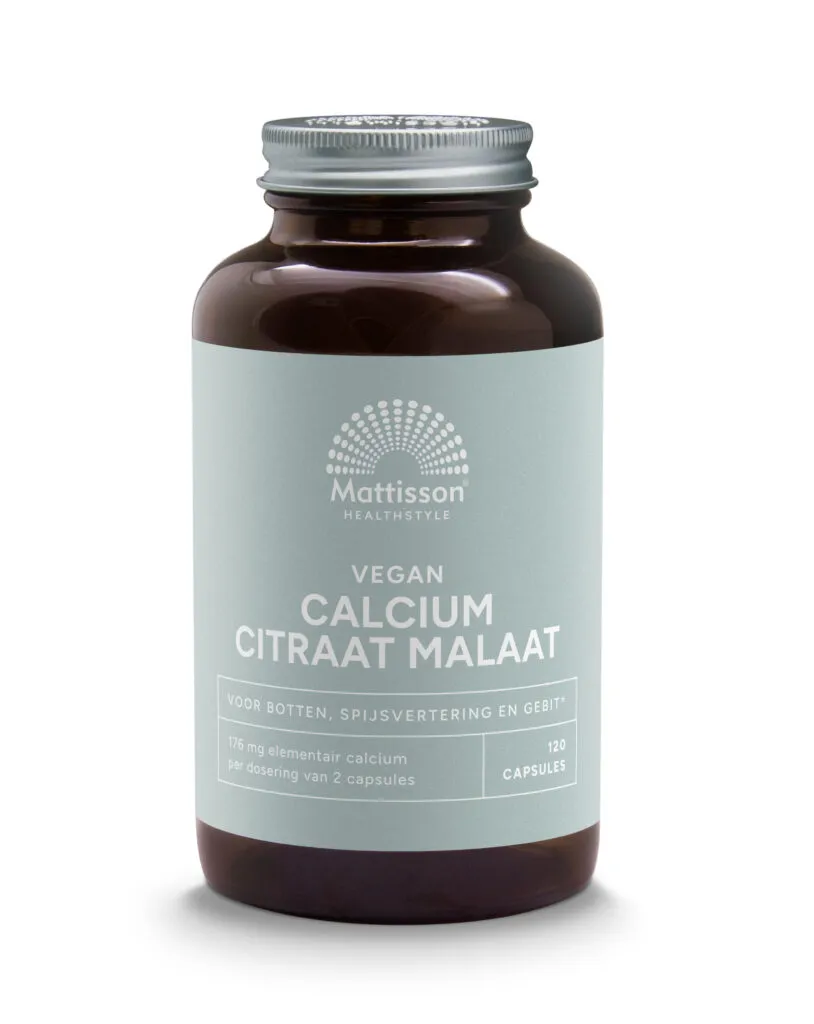 Mattisson Vegan Calcium Citraat Malaat (120 capsules)