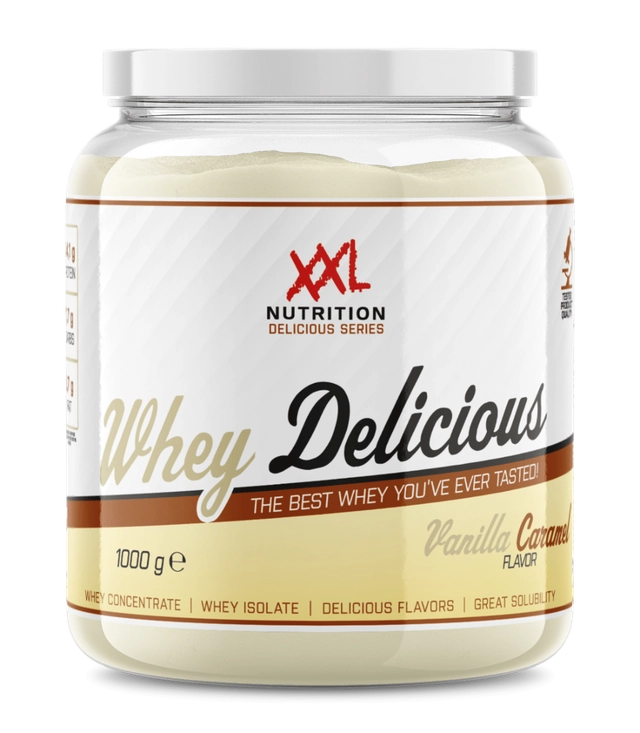 XXL Nutrition Whey Delicious Vanille Caramel (1000 gr)