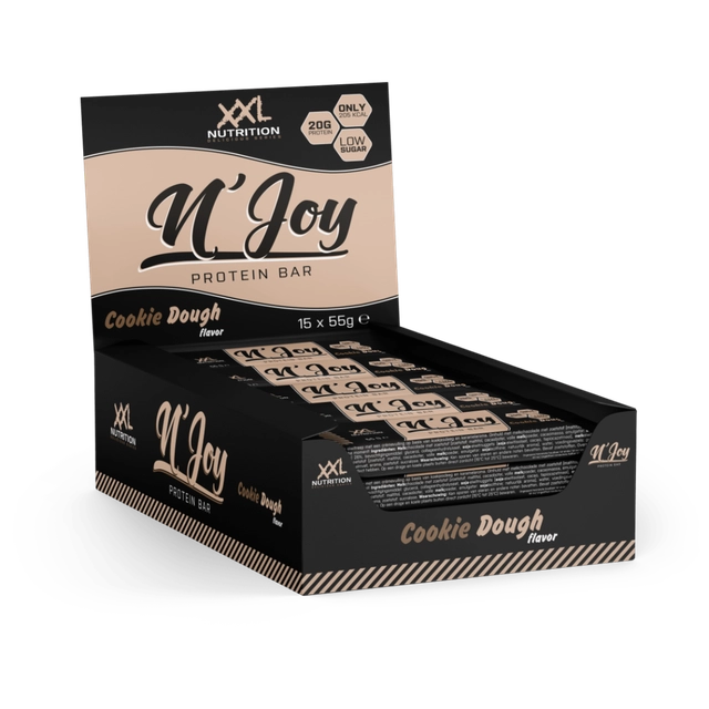 XXL Nutrition N'Joy Protein Bar Cookie Dough (15 X 55 gr)