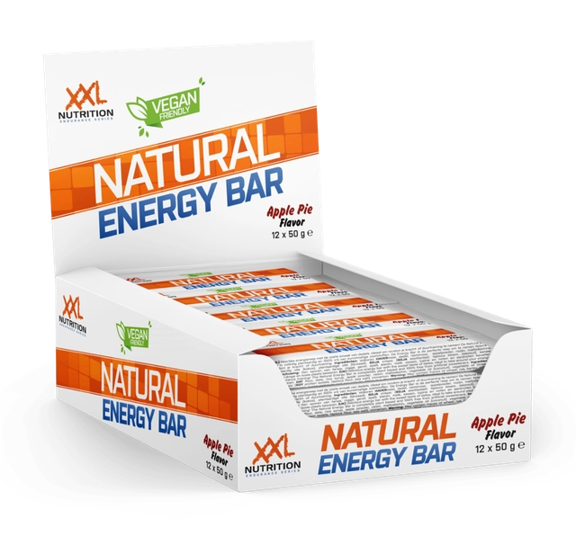 XXL Nutrition Natural Energy Bar Apple Pie (12 X 50 gr)