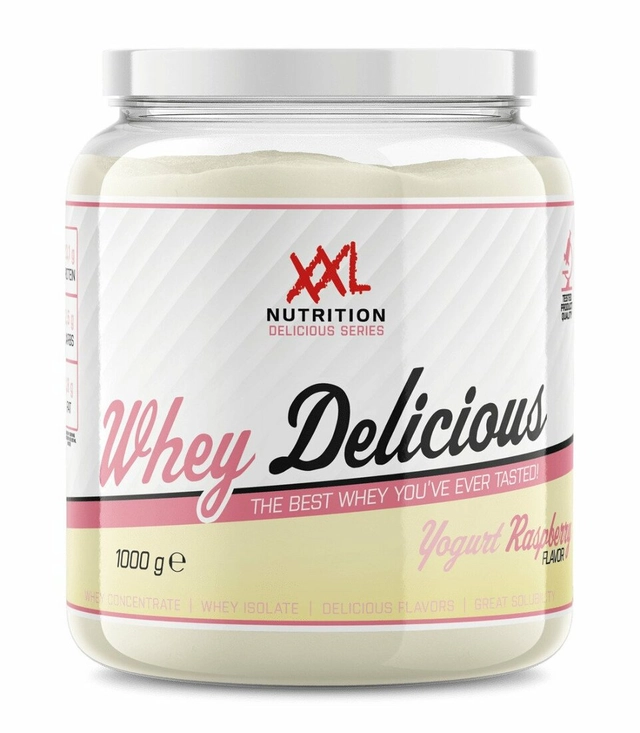 XXL Nutrition Whey Delicious Yoghurt Raspberry (1000 gr)